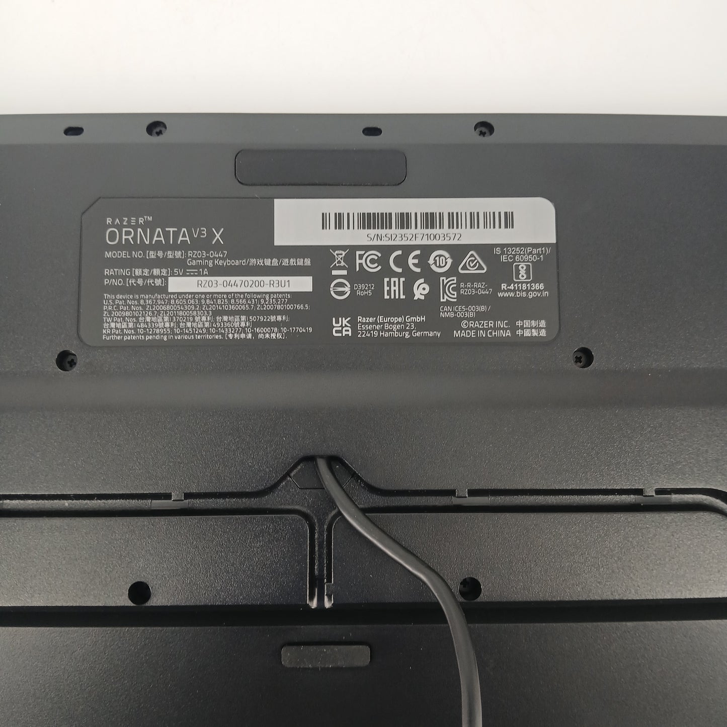 Razer Ornata Wired Keyboard RZ03-0446