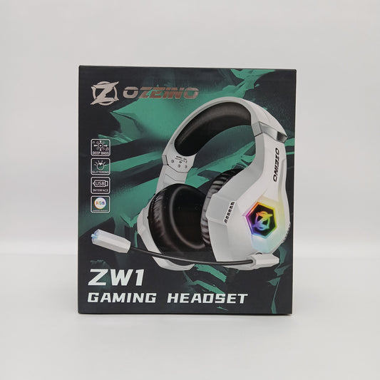 Ozeino ZW1 Gaming Headset White ZW1