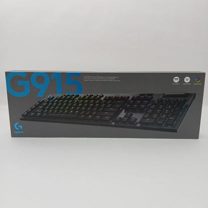 New Logitech G915 LIGHTSPEED Wireless Gaming Keyboard Y-R0069