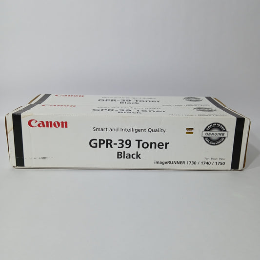 New Canon GPR-39 Black Toner Cartridge