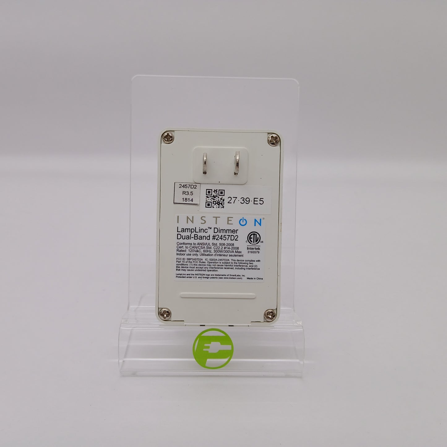 Intertek Insteon LampLinc Dimmer Dual-Band 2457D2