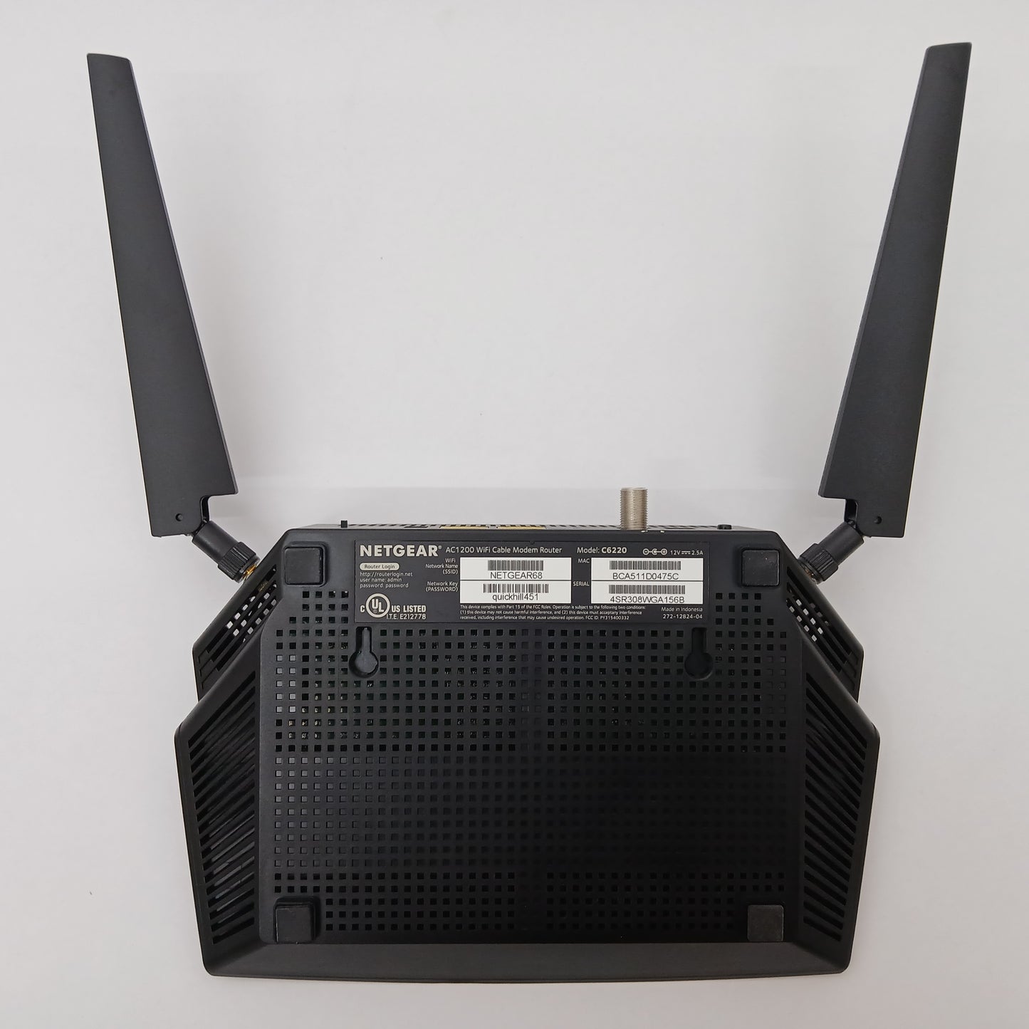 NETGEAR AC1200 Dual Band C6220 WiFi Router