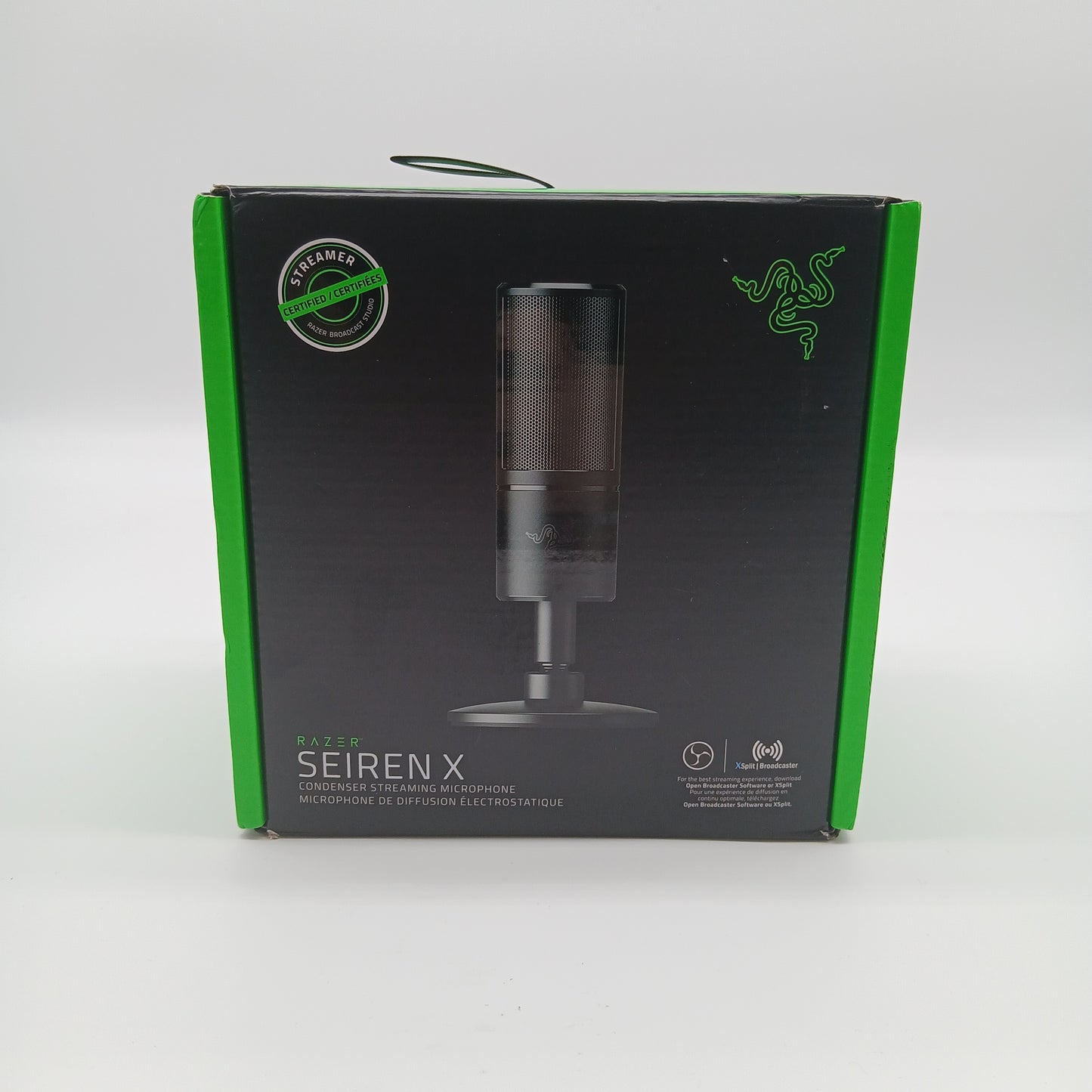 Razer Seiren X 20 Hz - 20 kHz USB Microphone RZ19-0229 e.g, with extras