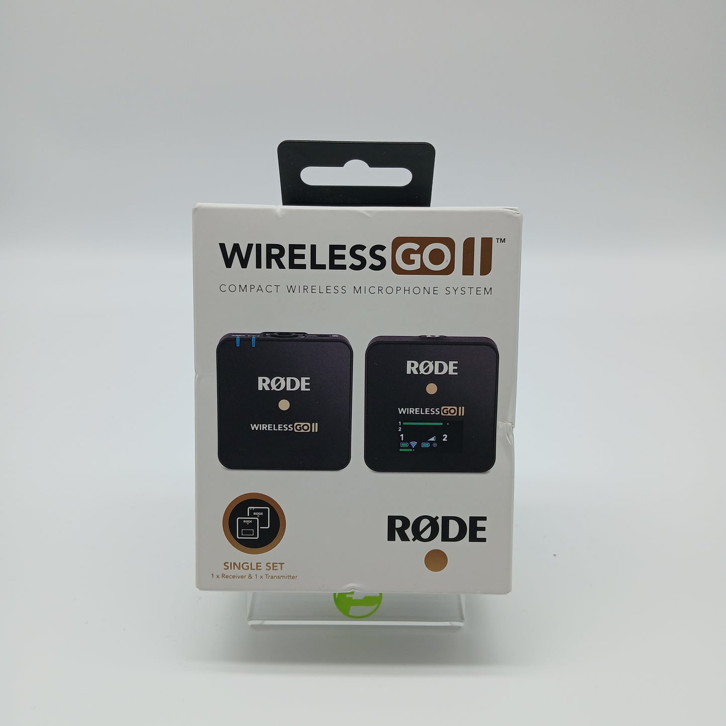 New In Box Wireless Go RODE 50 Hz - 20 kHz Compact Wireless Microphone e.g, with extras