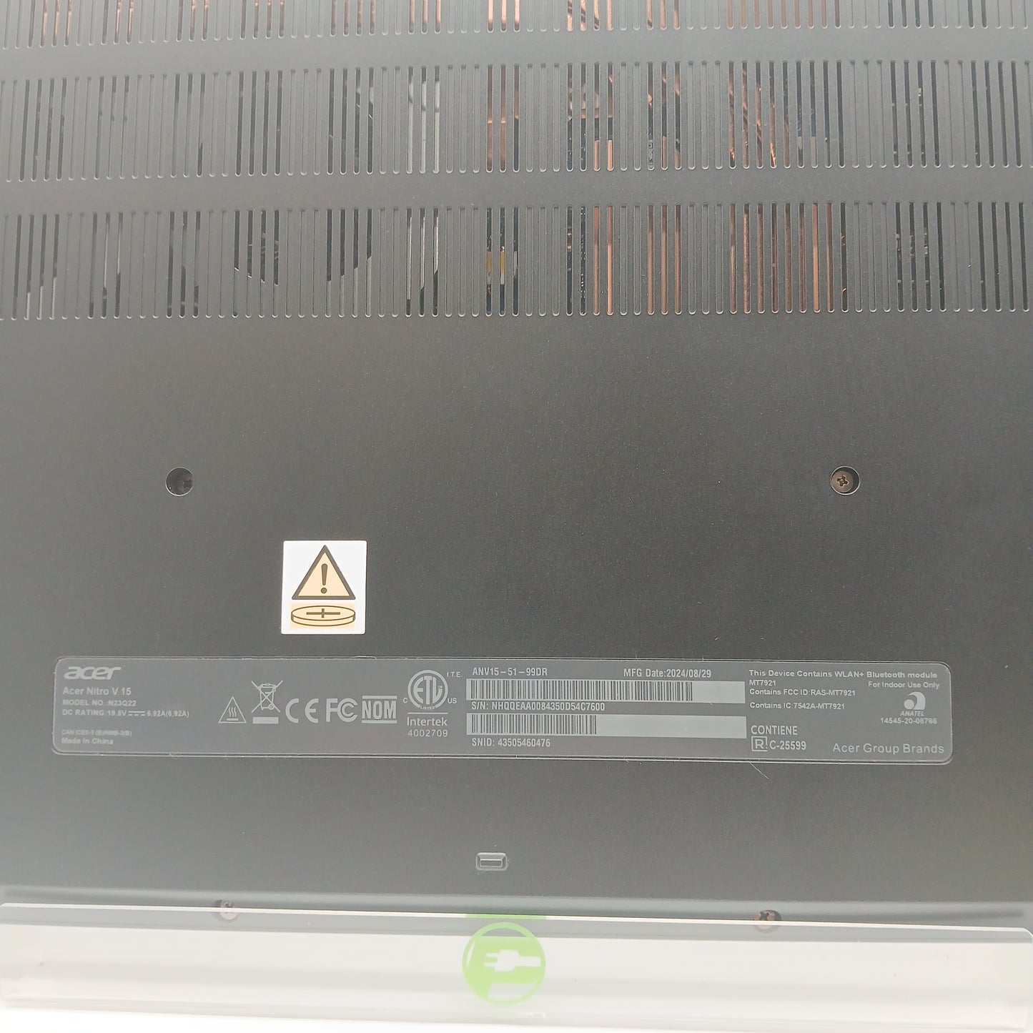 Acer Nitro V 15 ANV15-51 15.6" i9-13900H 5.40GHz 32GB RAM 4TB GeForce RTX™ 4060