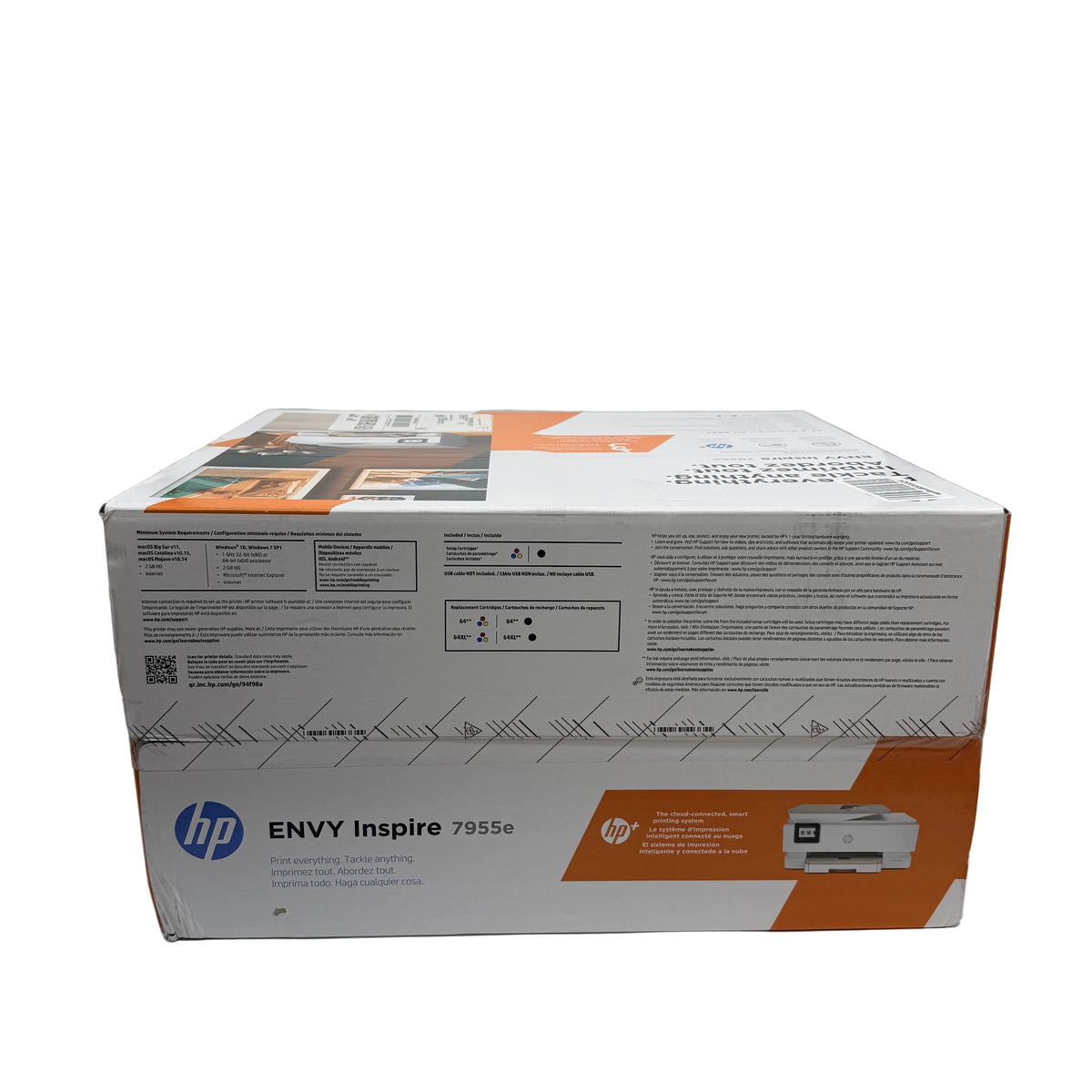 New HP Envy All In One InkJet Printer White 7955E
