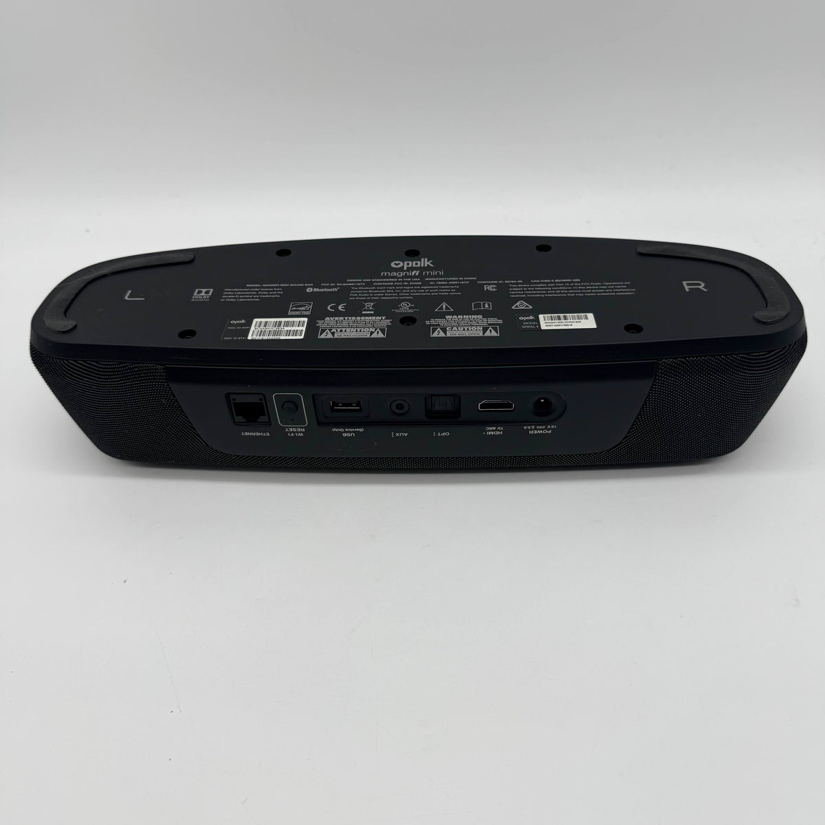 Polk Audio Mini Boom Wireless Soundbar System Black MAGNIFI MINI SOUND BAR