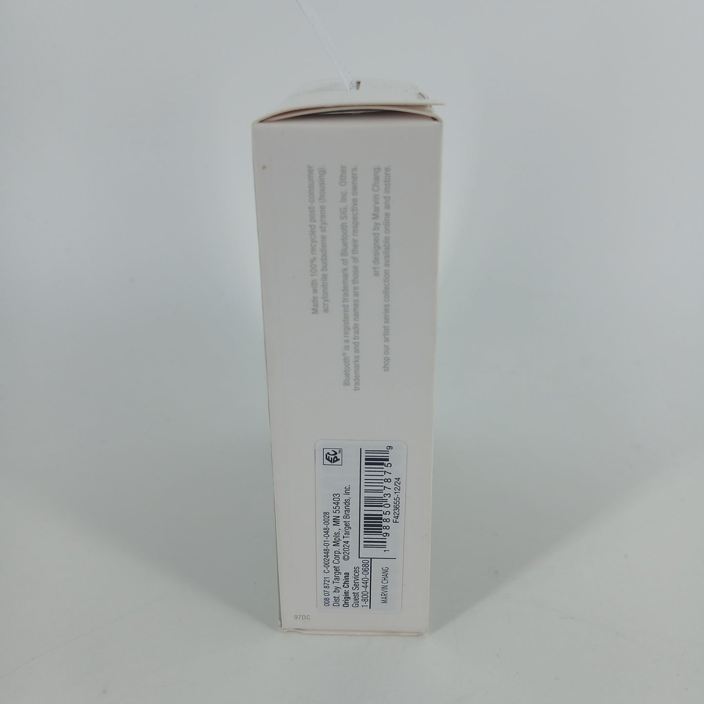 New Heyday True Wireless Wireless Bluetooth Earbuds Blue & White Plaid