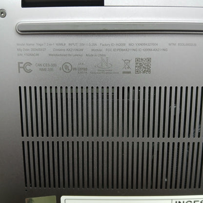 Lenovo Yoga 7 2-in-1 14" Core Ultra 7 155U 1.7GHz 16GB RAM 1TB SSD