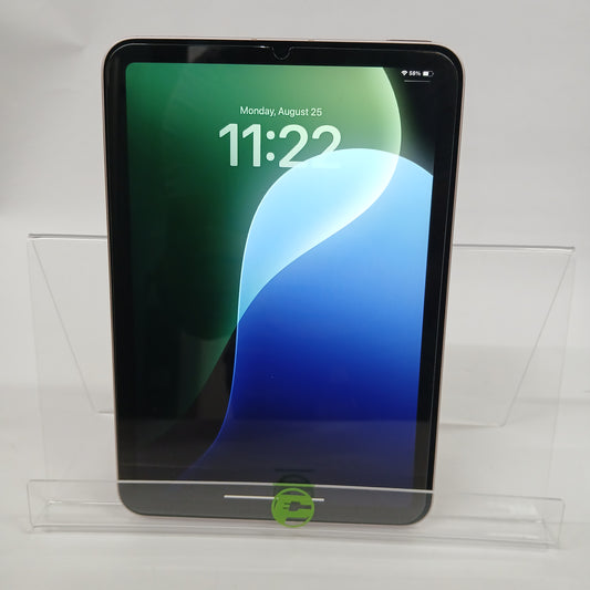 Unlocked Apple iPad Mini 6th Gen 256GB 18.6 Pink MLX43LL/A
